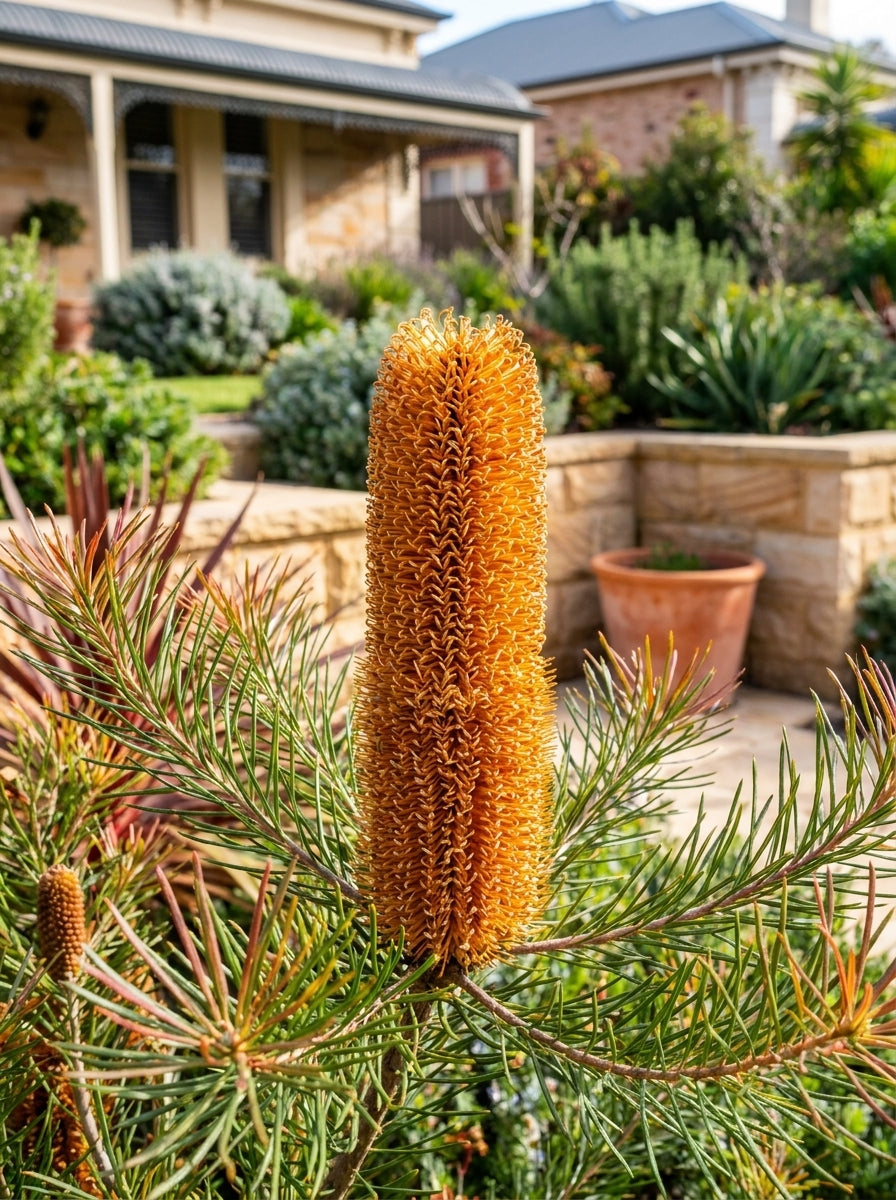 Banksia Ericifolia x Spinulosa &