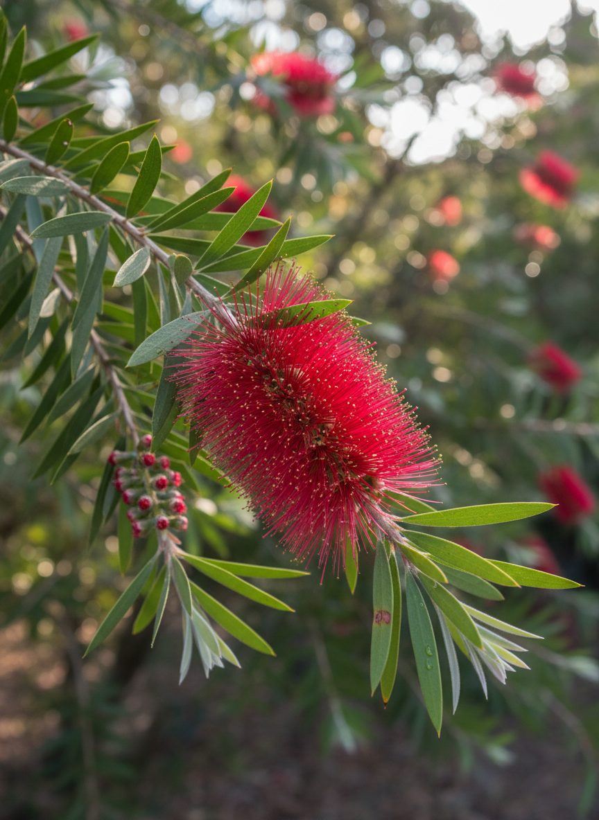 Buy Callistemon viminalis Captain Cook Bottlebrush | Adelaide Plant Co
