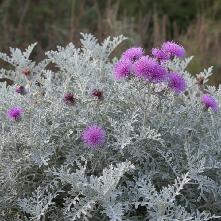 Centaurea 'Silver Fountain'