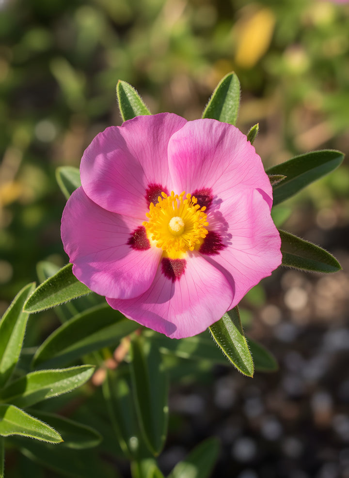 Cistus x purpureus &