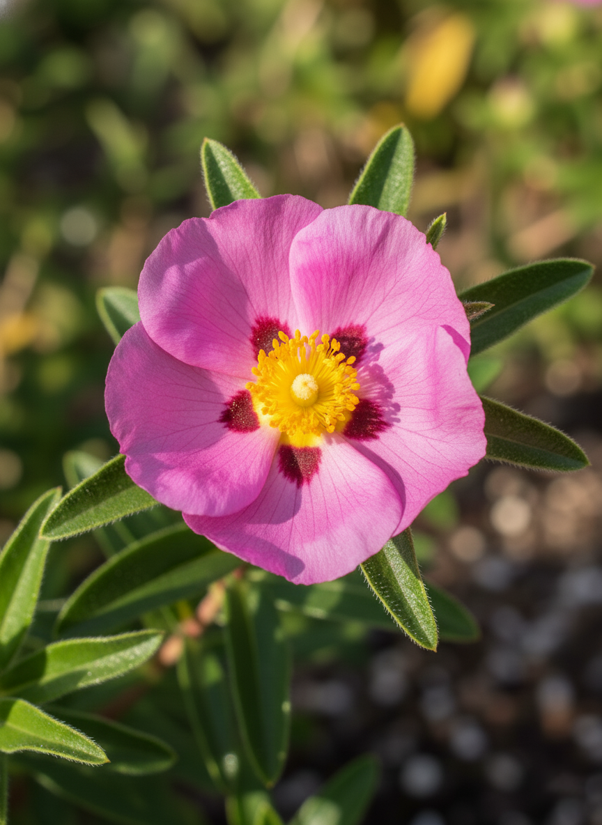 Cistus x purpureus 'Brilliancy' 140mm Pot for sale Adelaide Plant Co