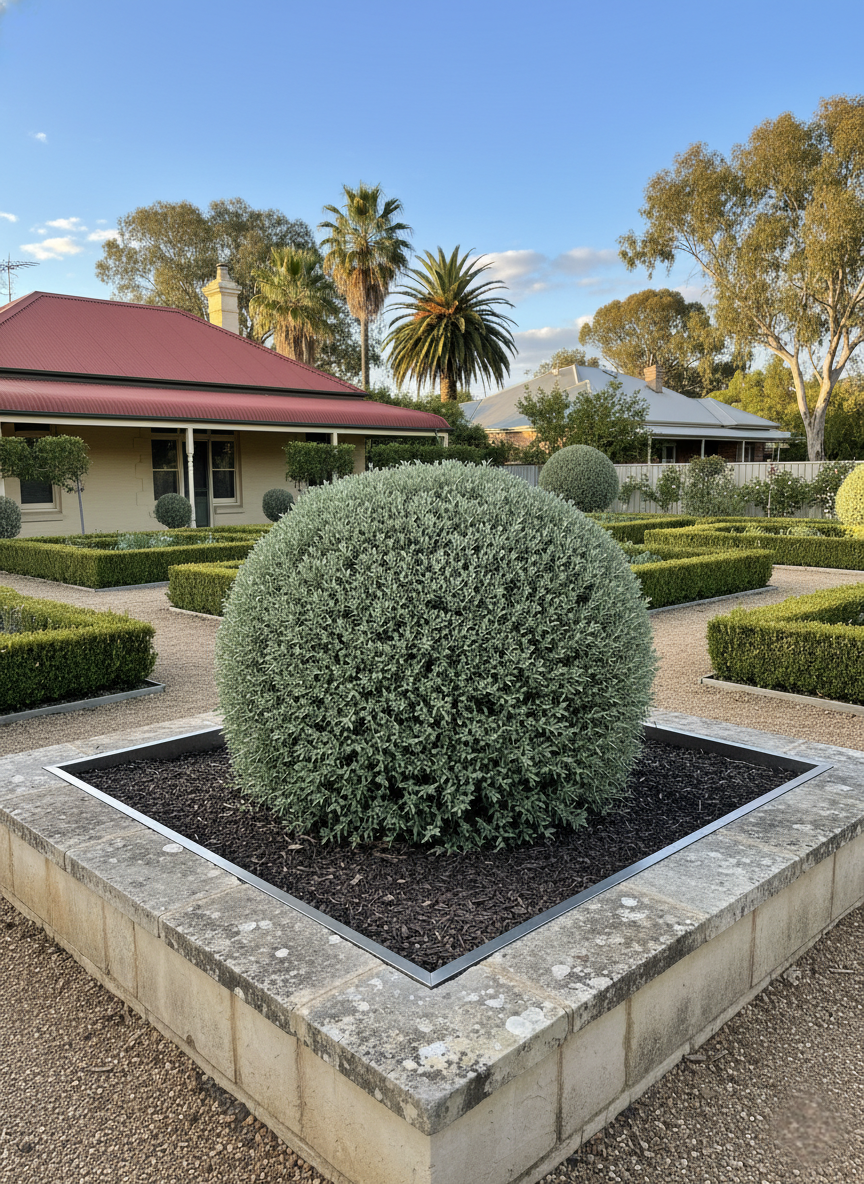 TOPIARY / Teucrium fruticans (Sphere)