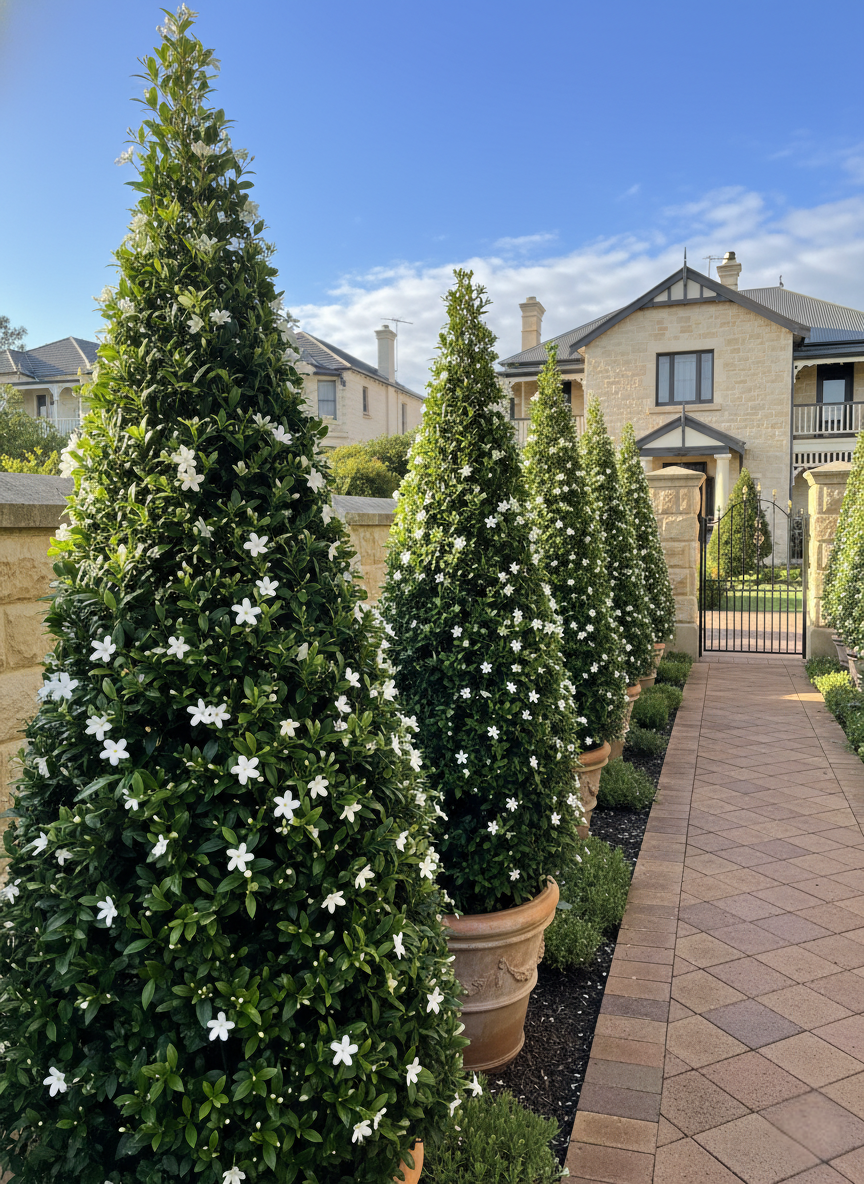 TOPIARY / Trachelospermum jasminoides (Cones)