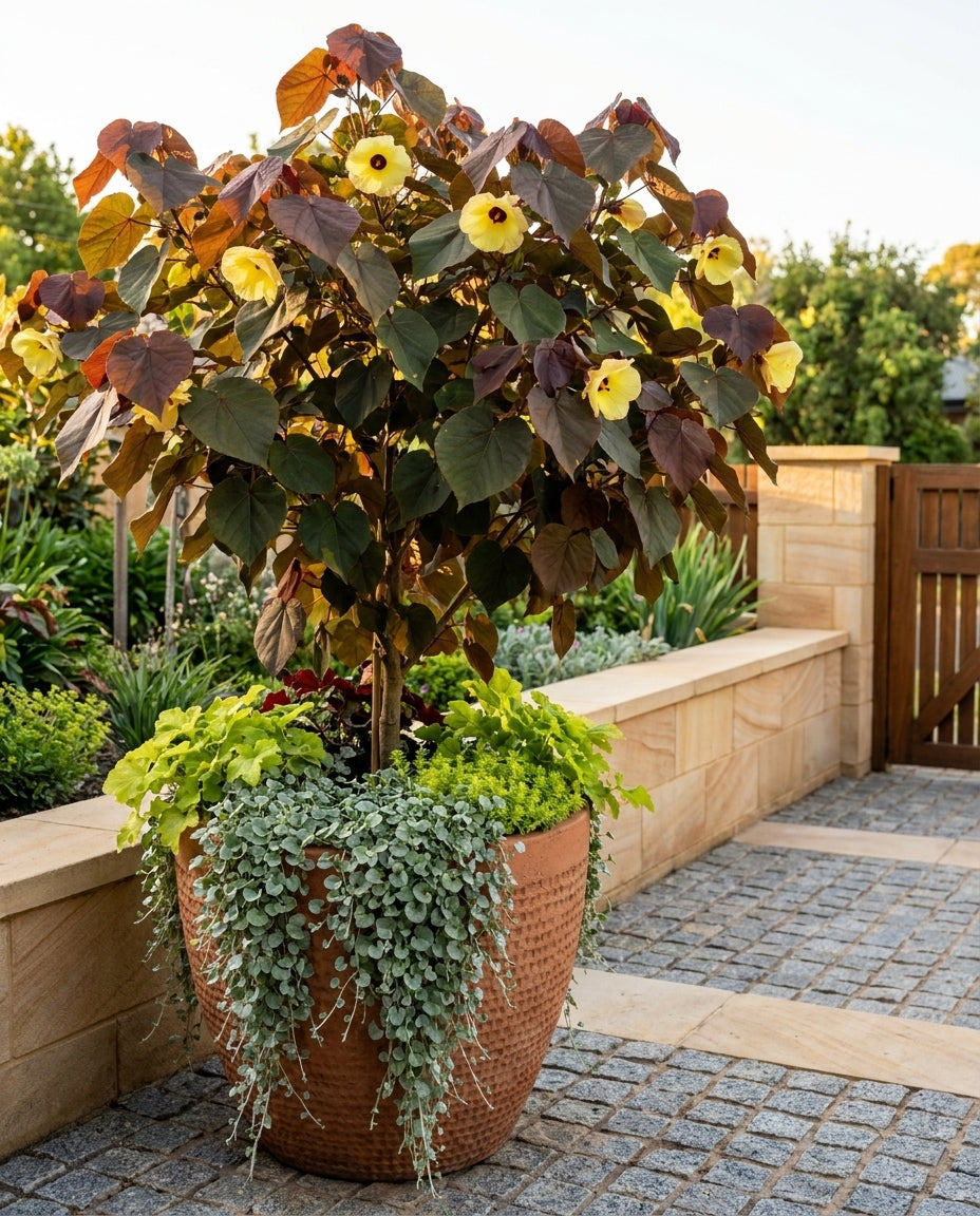 Hibiscus tiliaceus &