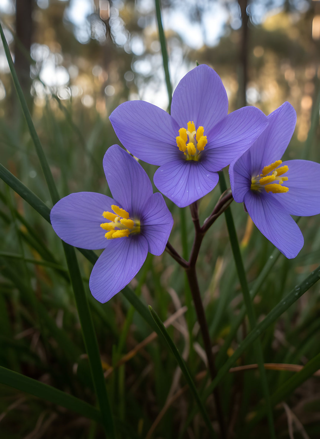 Patersonia Occidentalis 140mm Pot for sale Adelaide Plant Co