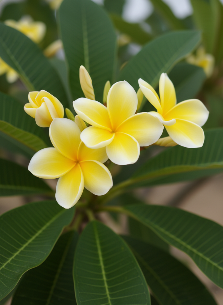 Plumeria Yellow