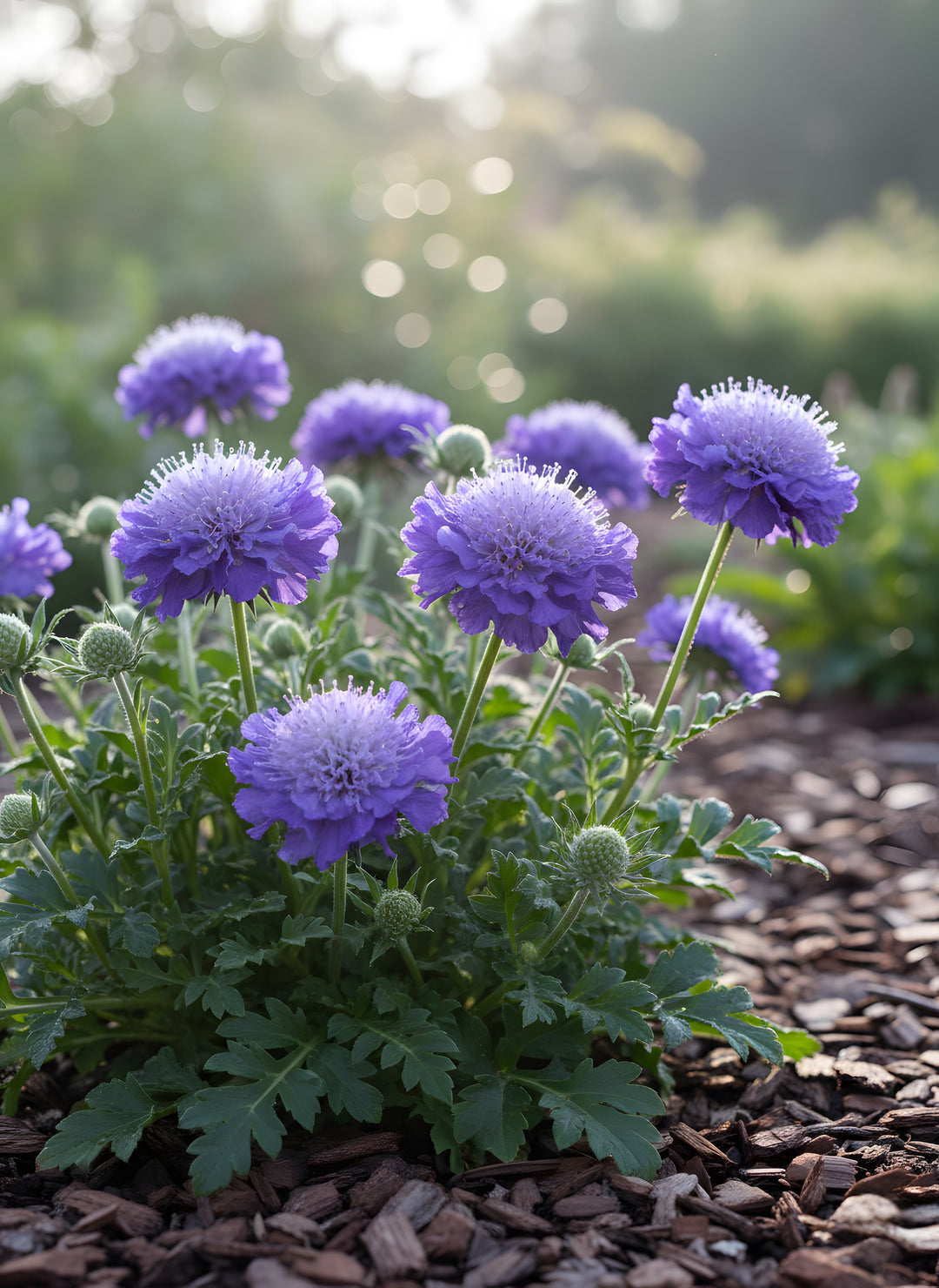Scabiosa columbaria 'Mariposa Blue' 140mm Pot for sale Adelaide Plant Co